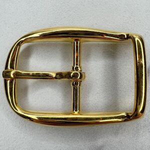 Vintage Gold Tone Simple Basic Belt Buckle for up to 1 Inch Belt